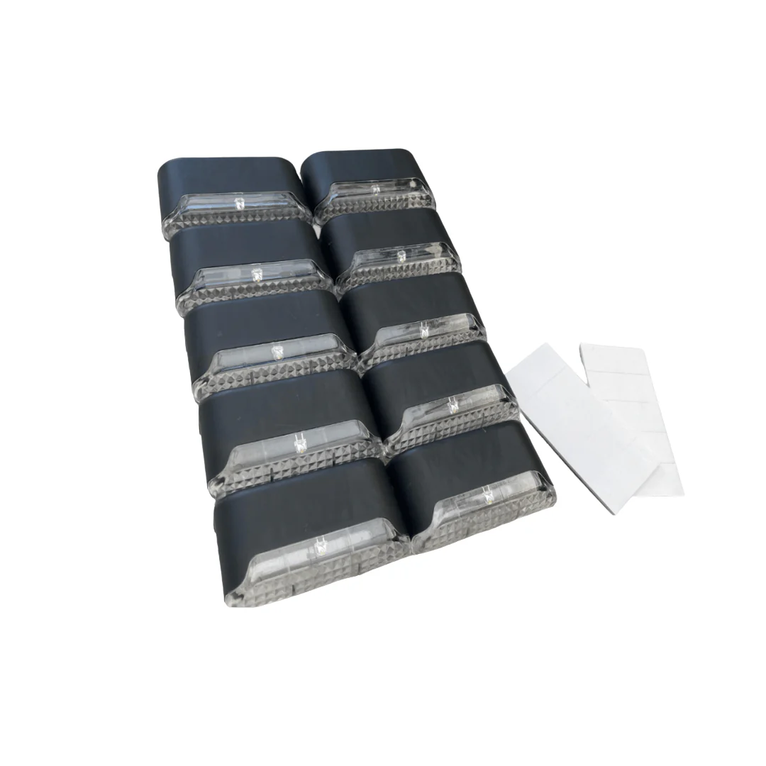 GlowLite Solar - Self-adhesive solar lights for garden, stairs & balcony with warm white light - Image 8