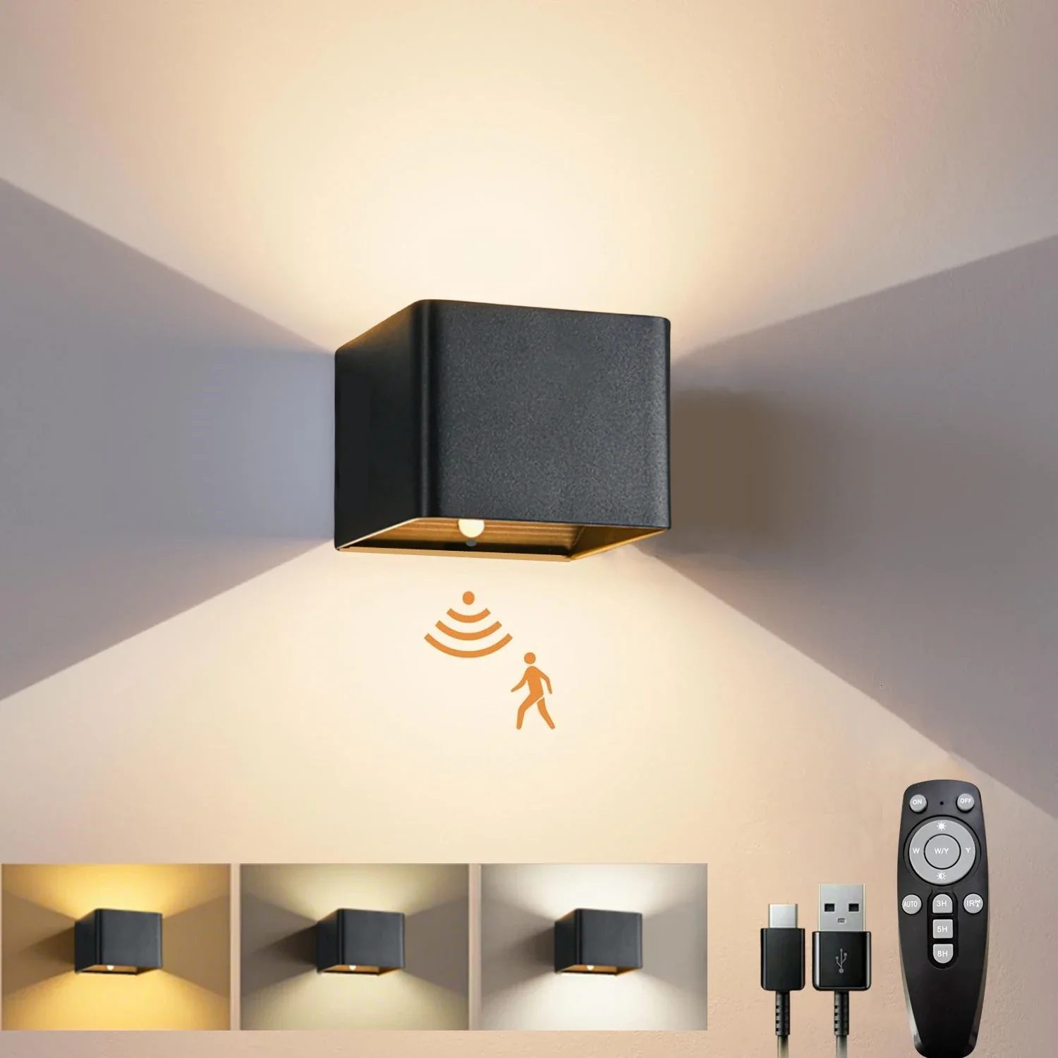 SENSEARC – Wireless LED Wall Light with Motion Sensor & 4000 mAh Battery - Image 10