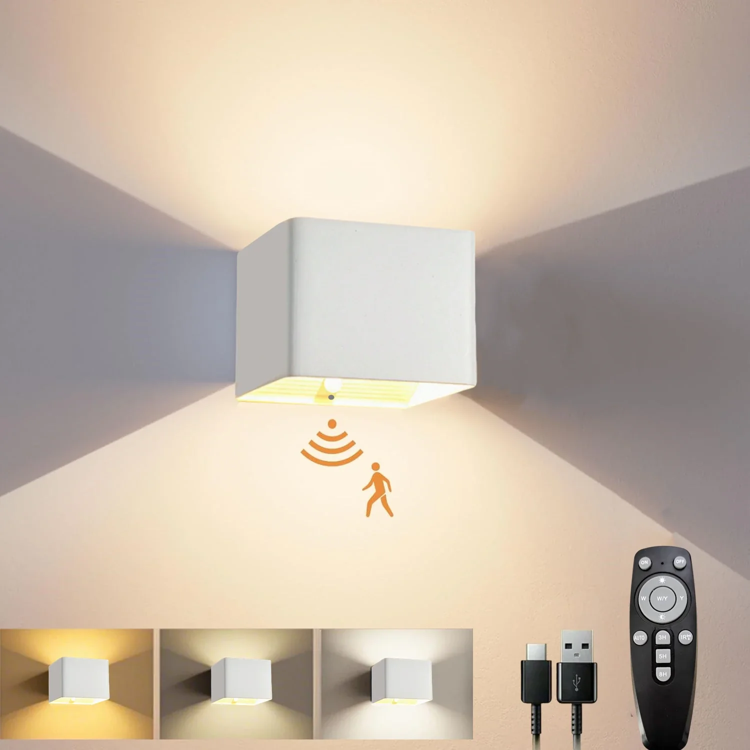 SENSEARC – Wireless LED Wall Light with Motion Sensor & 4000 mAh Battery - Image 9
