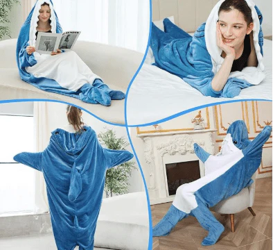 SharkBuddy - Cuddly shark romper for children & adults - Image 3