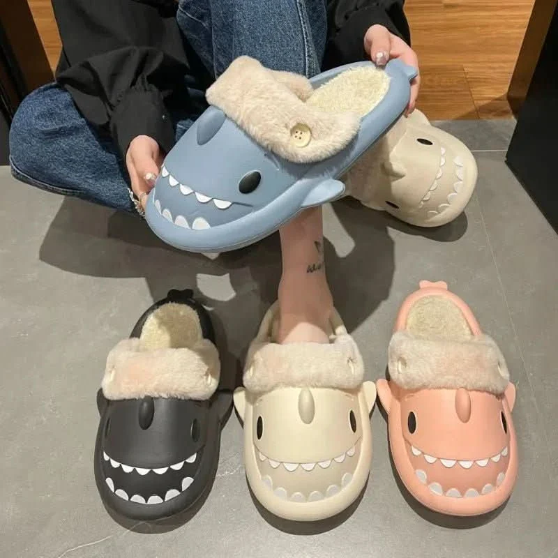 SharkySteps - Playful shark slippers for warm & stylish winter evenings at home - Image 6