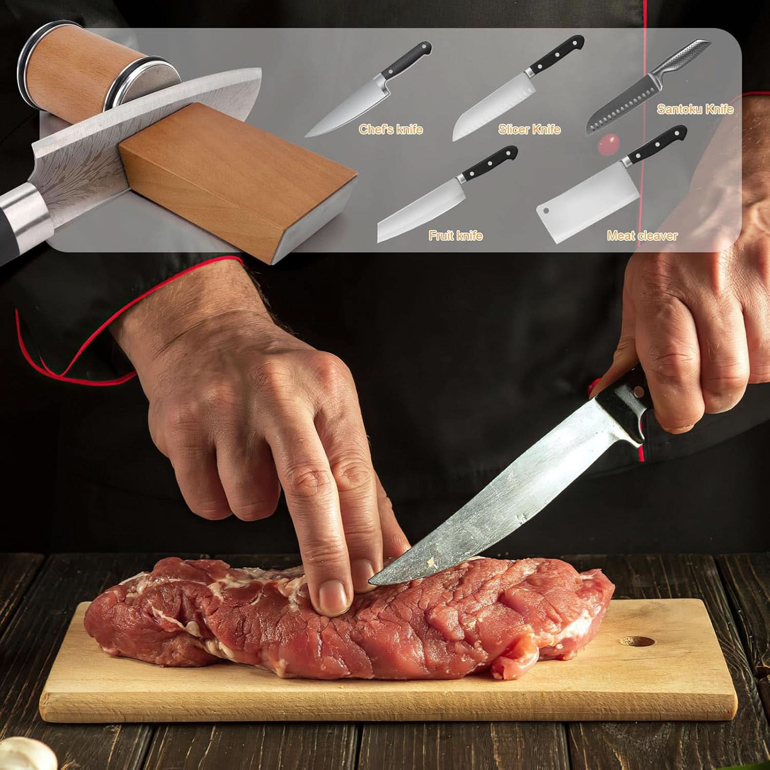 SHARPEDGE – Professional Knife Sharpener with Diamond Roller - Image 9
