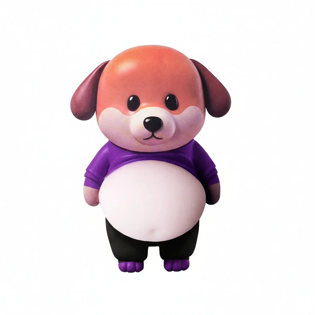 SHIBBLY – Cute Shiba Silicone Sticker with Shock-Absorbing Design - Image 9