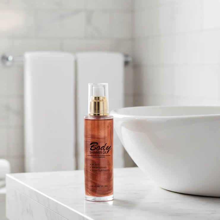 Shimmerglow Body Oil - Natural body oil for radiant & nourished skin