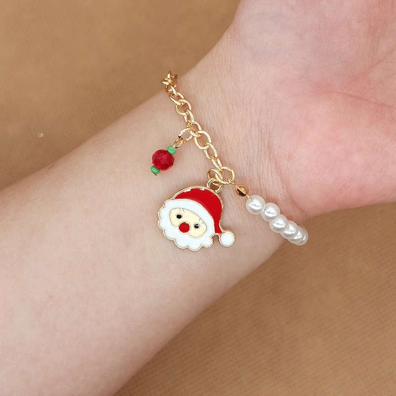 SHINELET – Festive charm bracelet with shimmering beads for Christmas - Image 4