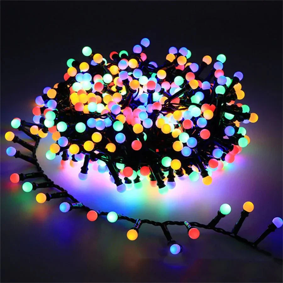 SHINEVAIR – Waterproof LED string lights with 8 modes for outdoor and party decoration
