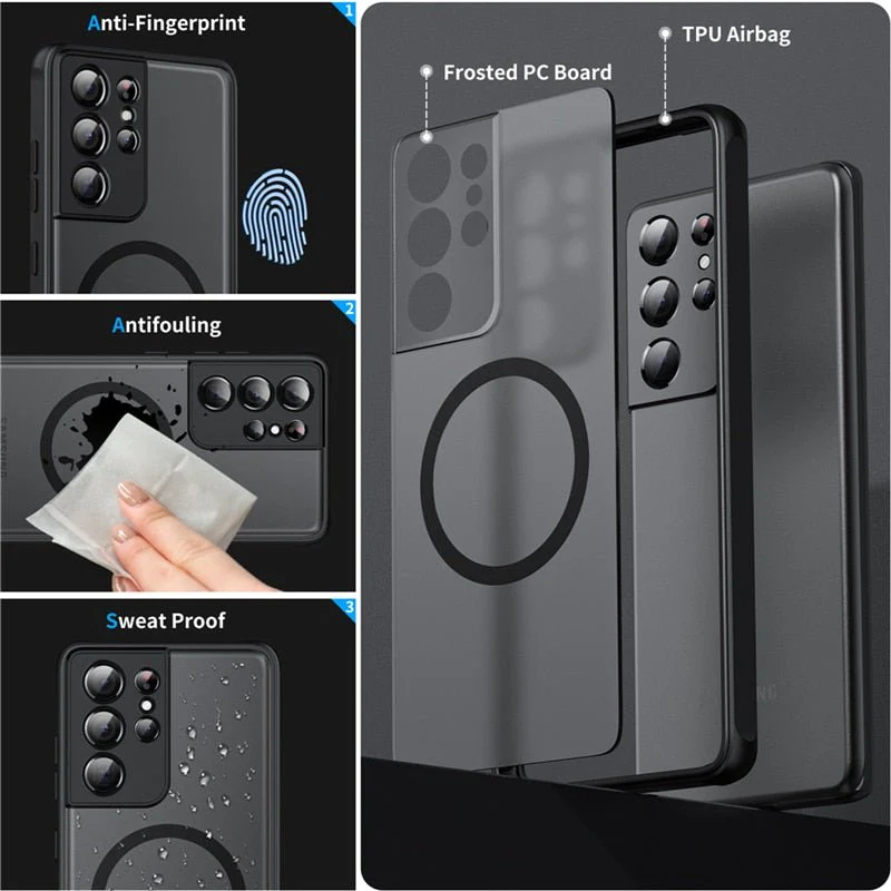 SHOCKMAG – Durable magnetic protective case for Samsung smartphones - Image 6