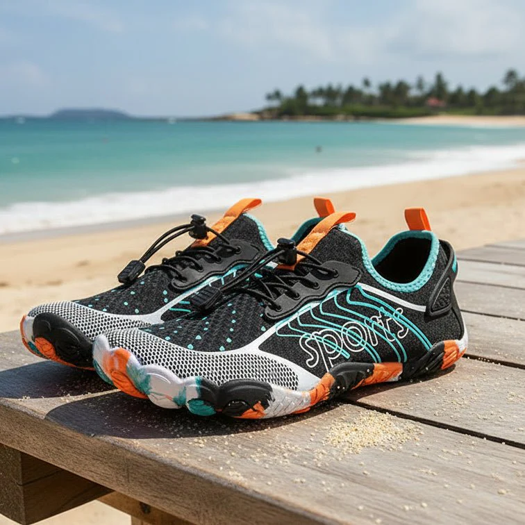 SHORESTEP – Light water shoes with quick-drying material & slip-resistant grip