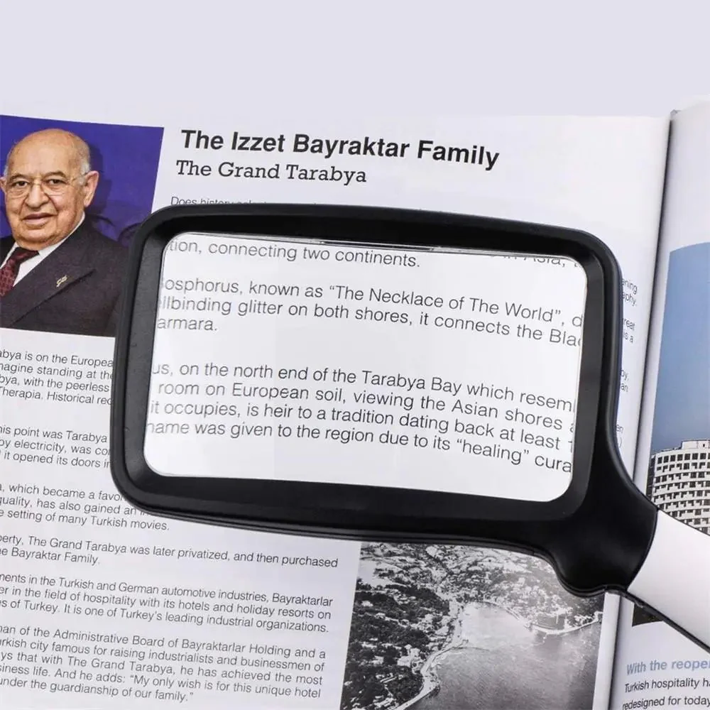 SICHTPLUS – Hand magnifier with 3x magnification and LED lighting - Image 3