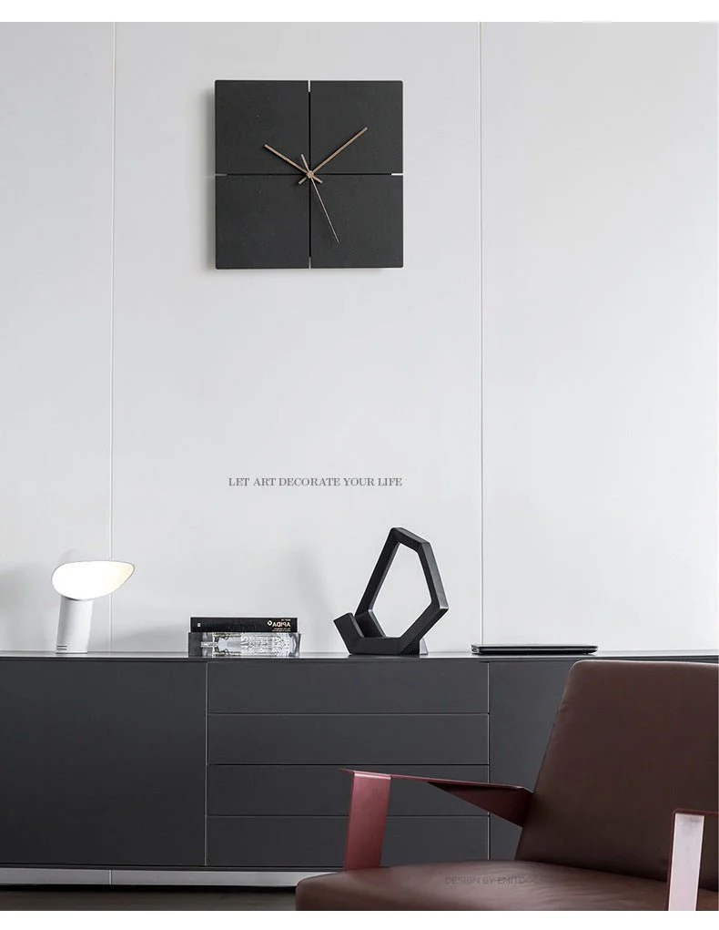 SILENCLOCK – Modern decorative wall clock with silent movement - Image 4