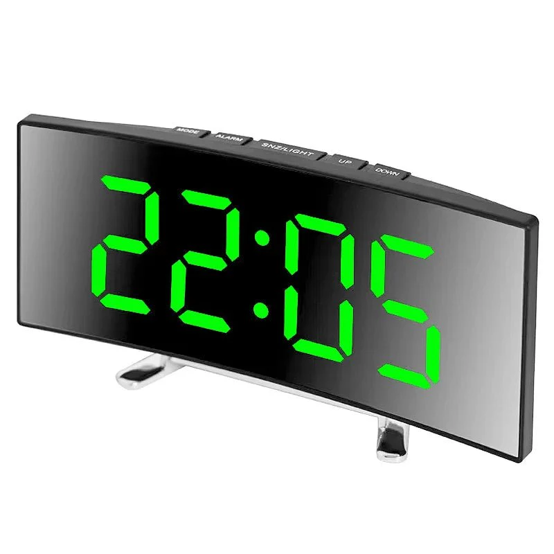 SILENTLITE – Slim digital alarm clock with large LED display & silent design - Image 8