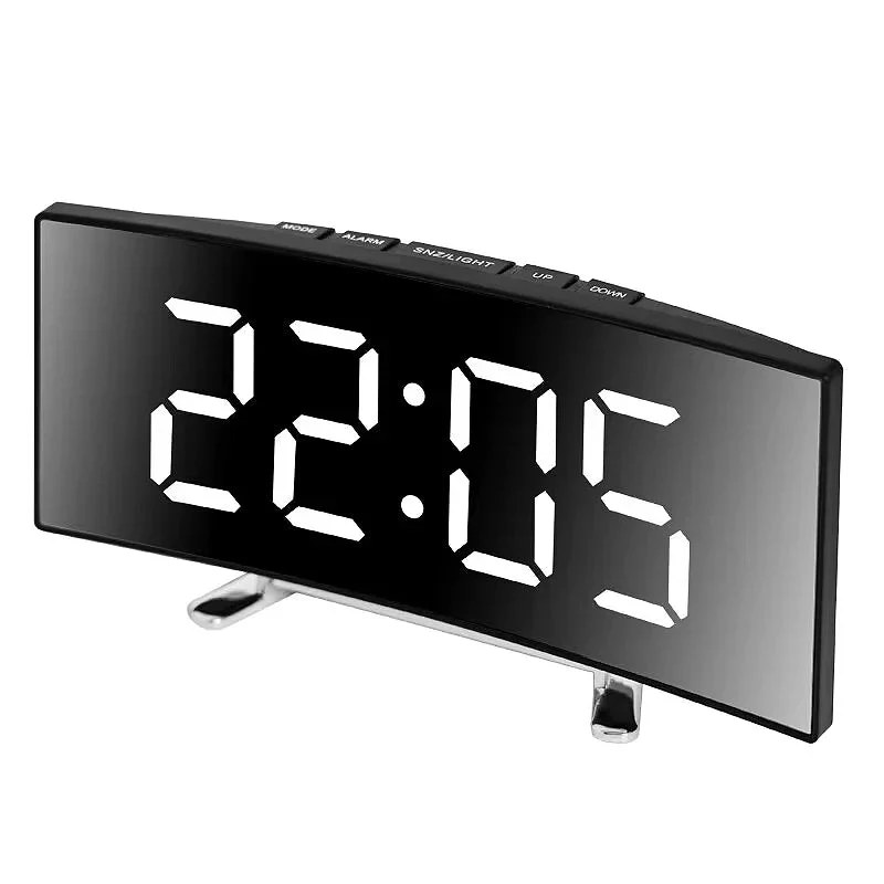 SILENTLITE – Slim digital alarm clock with large LED display & silent design - Image 9