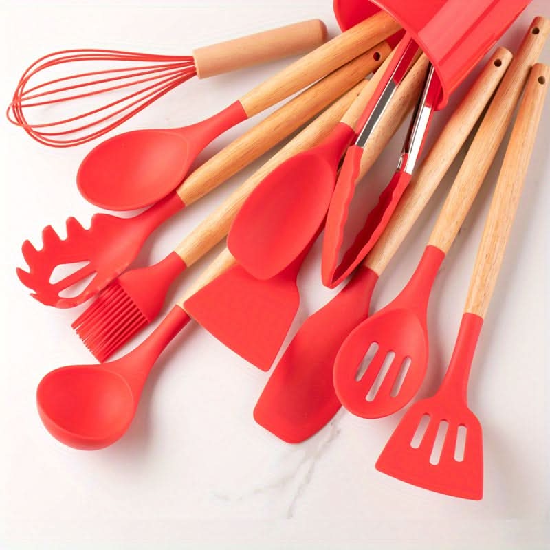 Silicone kitchen utensil set - Heat-resistant & stylish for every kitchen - Image 11