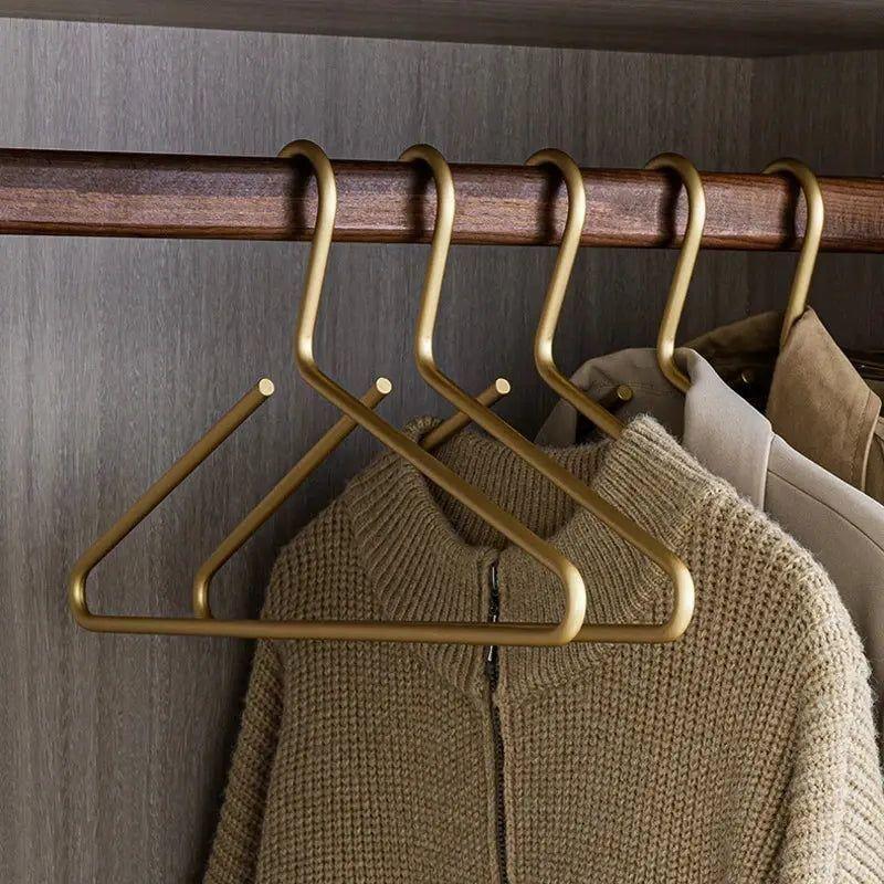 SILKGOLDEN – Elegant Gold/Silver Hanger Set for Neat & Space-Saving Home Wardrobes - Image 3