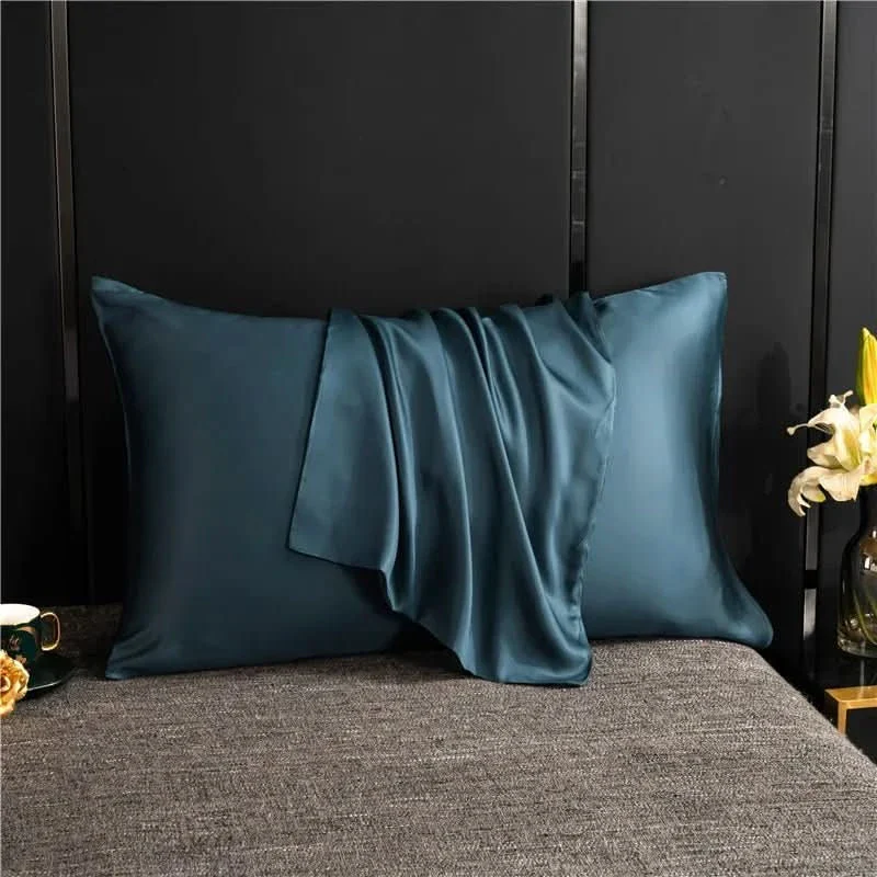 SilkNest Pillowcase – Luxurious, Easy-Care & Solid-Colored for Comfortable Sleep - Image 3