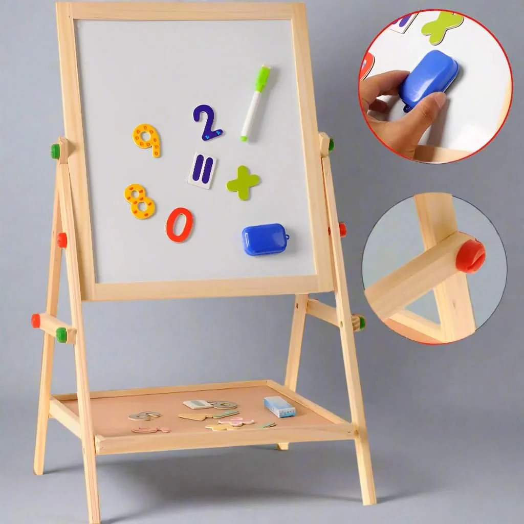 SketchStar Duo - Creative children's easel with blackboard & whiteboard - Image 3