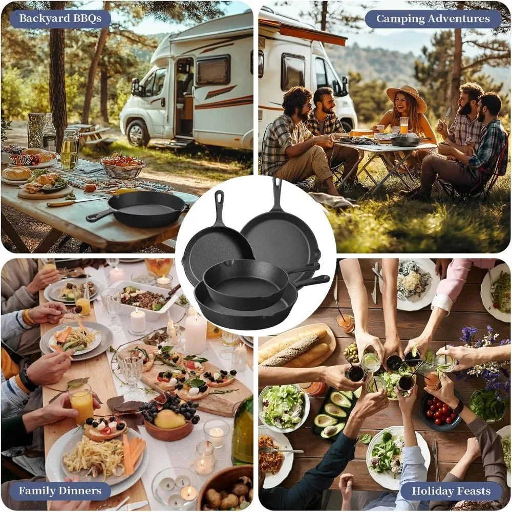 SKILLETFORGE – Premium cast iron skillet for all cooking styles - Image 5