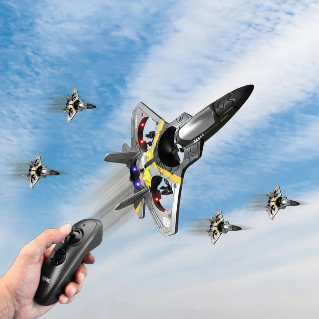 SKYAERO – RC Airplane with 360° Stunt Features for Beginners & Professionals - Image 10
