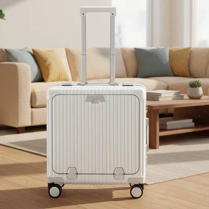 SkyLuxe Intelligent Travel Suitcase | App-controlled Luggage with Power Bank and TSA Lock for Modern Travelers