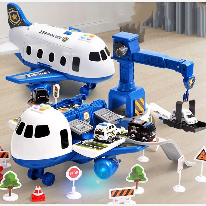 SKYQUEST – Adventure AirPlay Set with Airplane & Vehicles for Creative Kids - Image 8