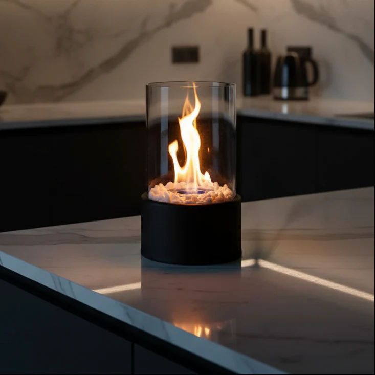 SleekFlame - Table fireplace without smoke for stylish indoor & outdoor use - Image 4