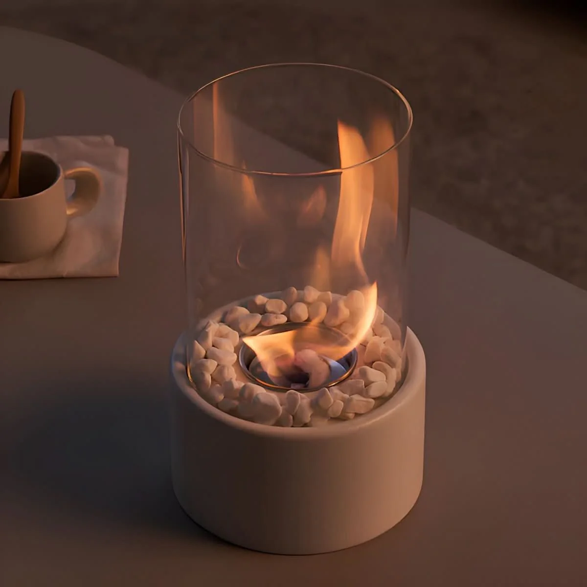 SleekFlame - Table fireplace without smoke for stylish indoor & outdoor use - Image 5