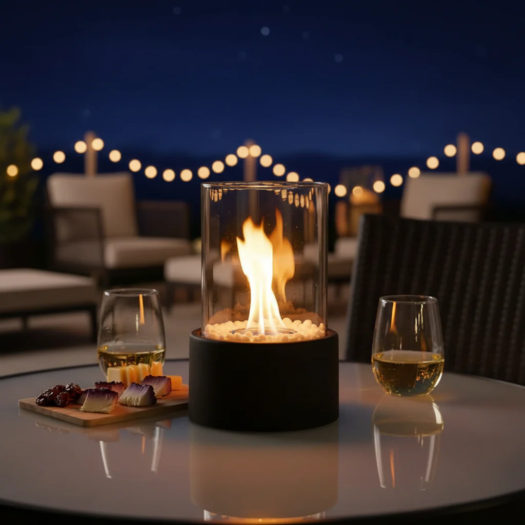 SleekFlame - Table fireplace without smoke for stylish indoor & outdoor use - Image 7