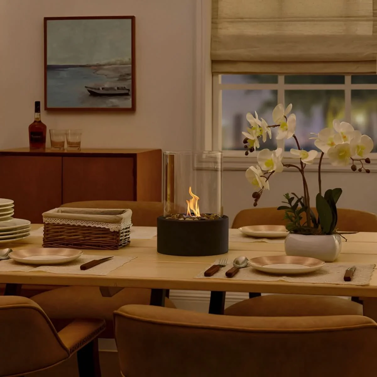 SleekFlame - Table fireplace without smoke for stylish indoor & outdoor use - Image 9