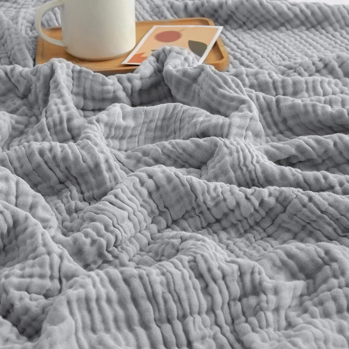 SLEEPBREEZE – Cooling Cotton Blanket for Airy, Comfortable Nights - Image 10