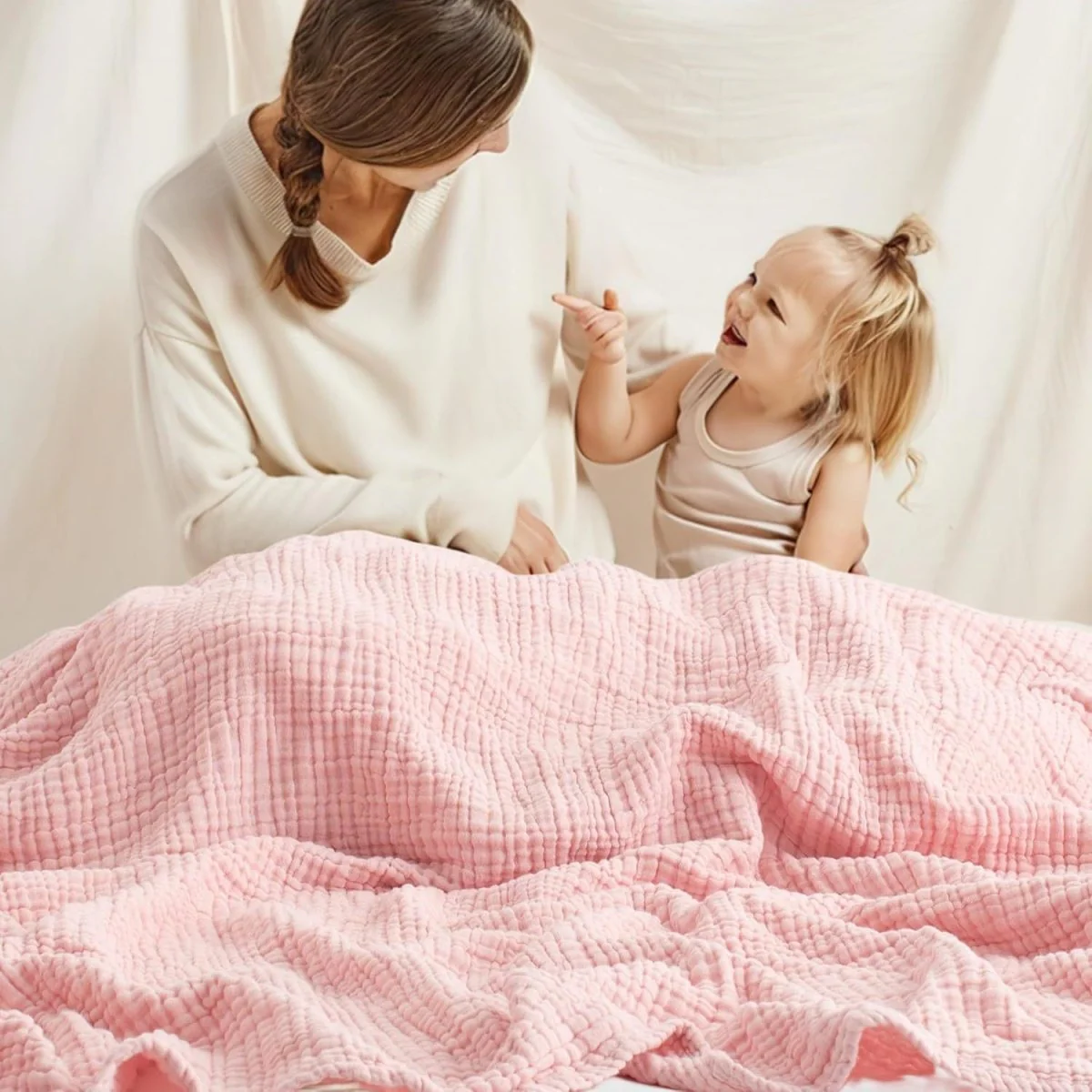 SLEEPBREEZE – Cooling Cotton Blanket for Airy, Comfortable Nights - Image 5