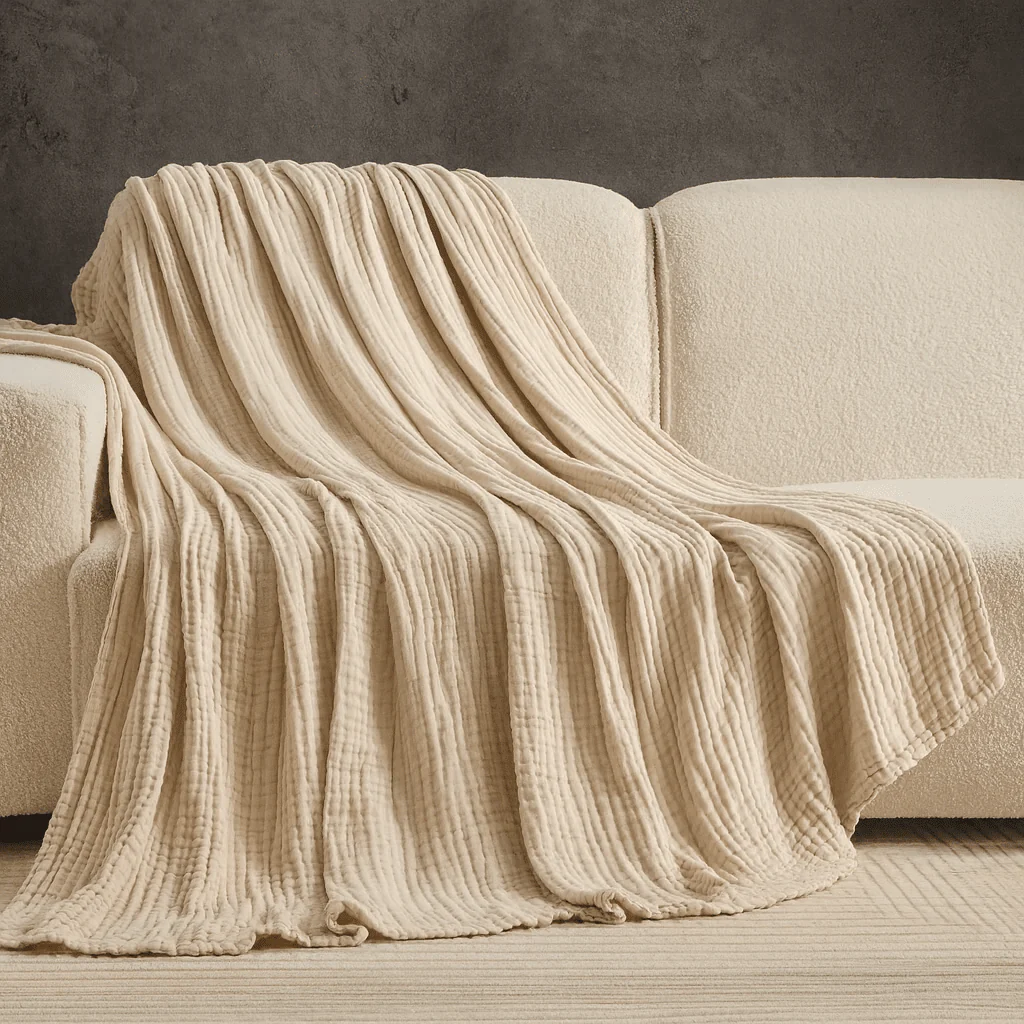SLEEPBREEZE – Cooling Cotton Blanket for Airy, Comfortable Nights - Image 8
