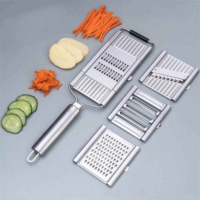 SLICECRAFT – Versatile kitchen slicer with interchangeable stainless steel blades - Image 2