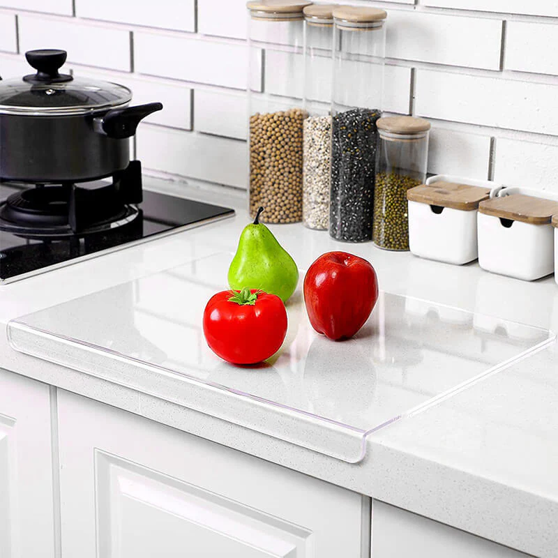 SLICELINE – Acrylic cutting board with non-slip handle and scratch-resistant surface - Image 2