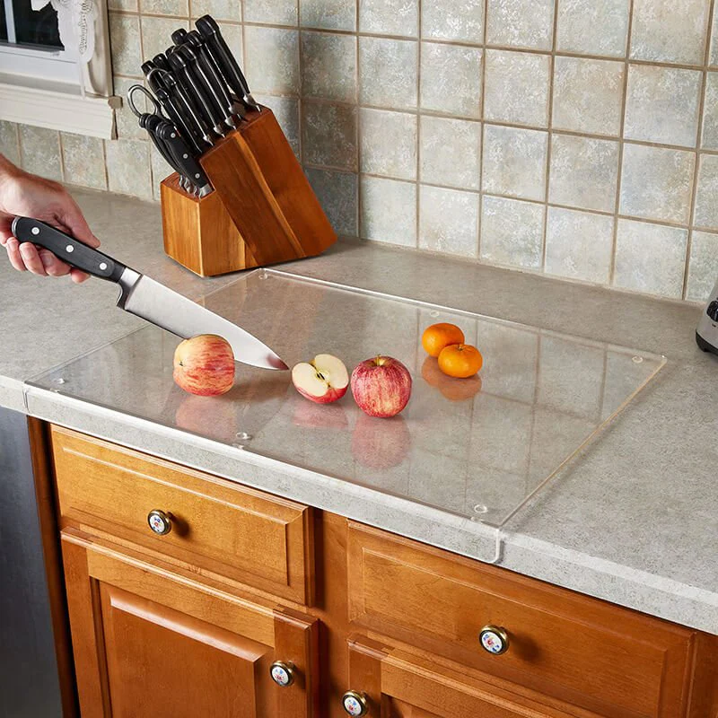 SLICELINE – Acrylic cutting board with non-slip handle and scratch-resistant surface - Image 8