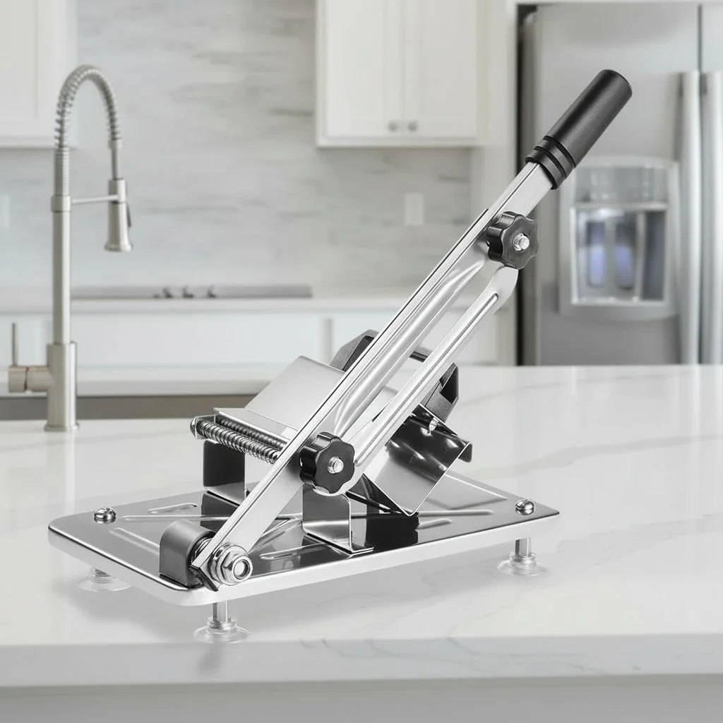 SLICEZEN – Adjustable Food Slicer with Multiple Cutting Thicknesses for Stress-Free Cooking