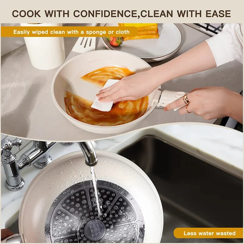 SLICKCERAM – 21-piece Nonstick Ceramic Cookware Set for Effortless Cooking - Image 6