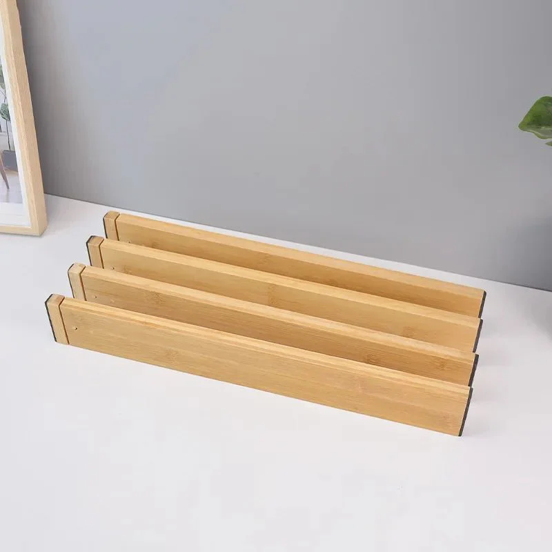 SLIDORA – Extendable Bamboo Drawer Dividers for Flexible Organization - Image 2