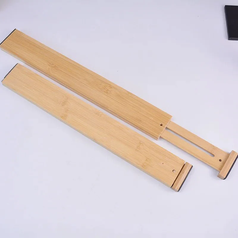 SLIDORA – Extendable Bamboo Drawer Dividers for Flexible Organization - Image 4