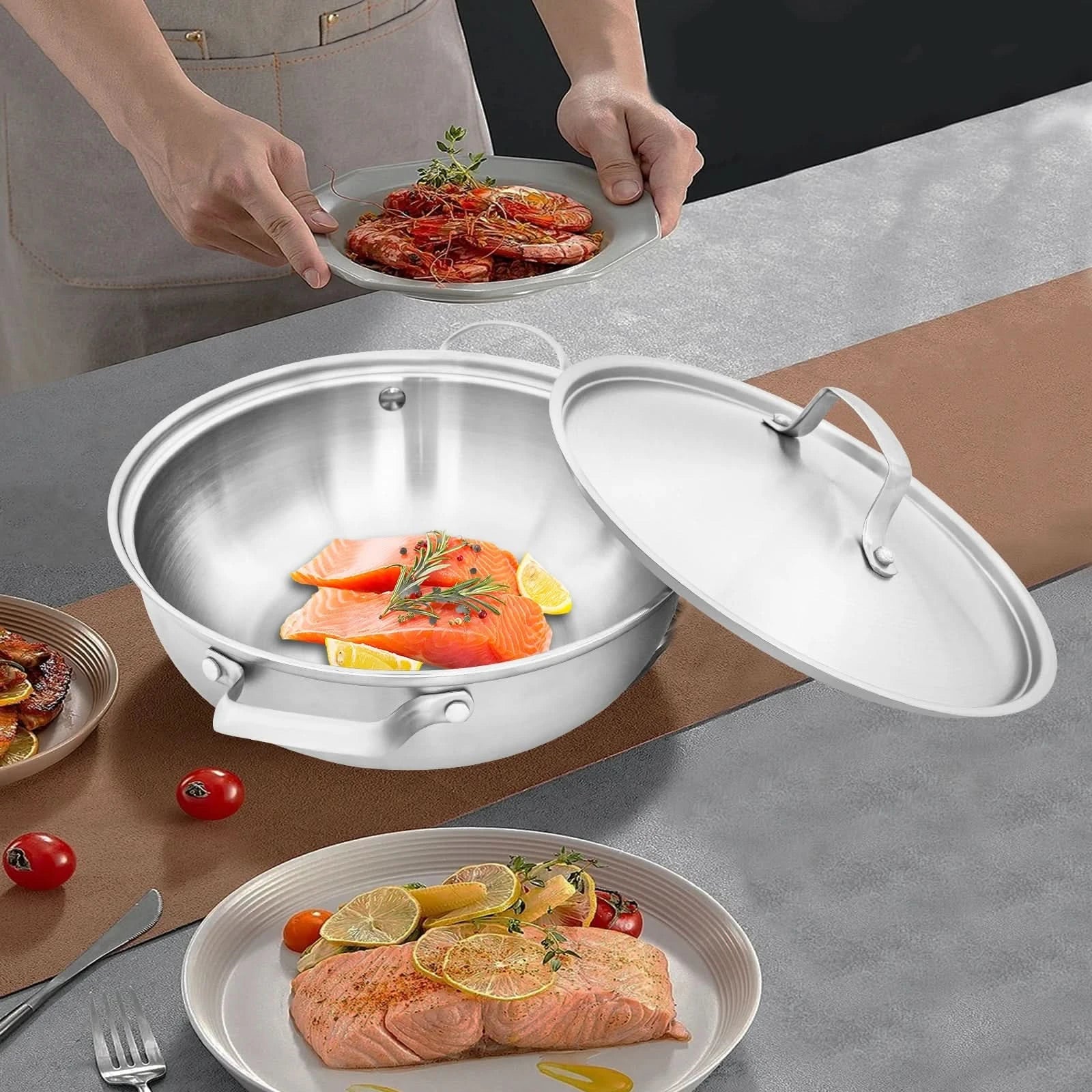SmartBoil – Universal stainless steel cooking pot with lid for all types of stoves - Image 9