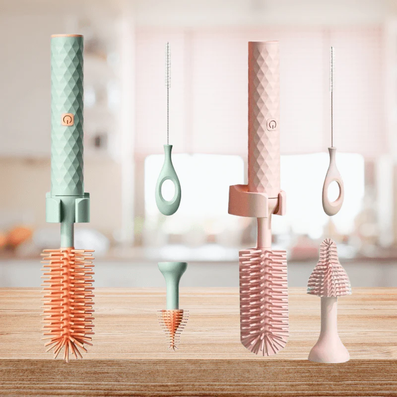SmartBrush bottle cleaner - automatic cleaning with silicone bristles for stress-free everyday life - Image 3