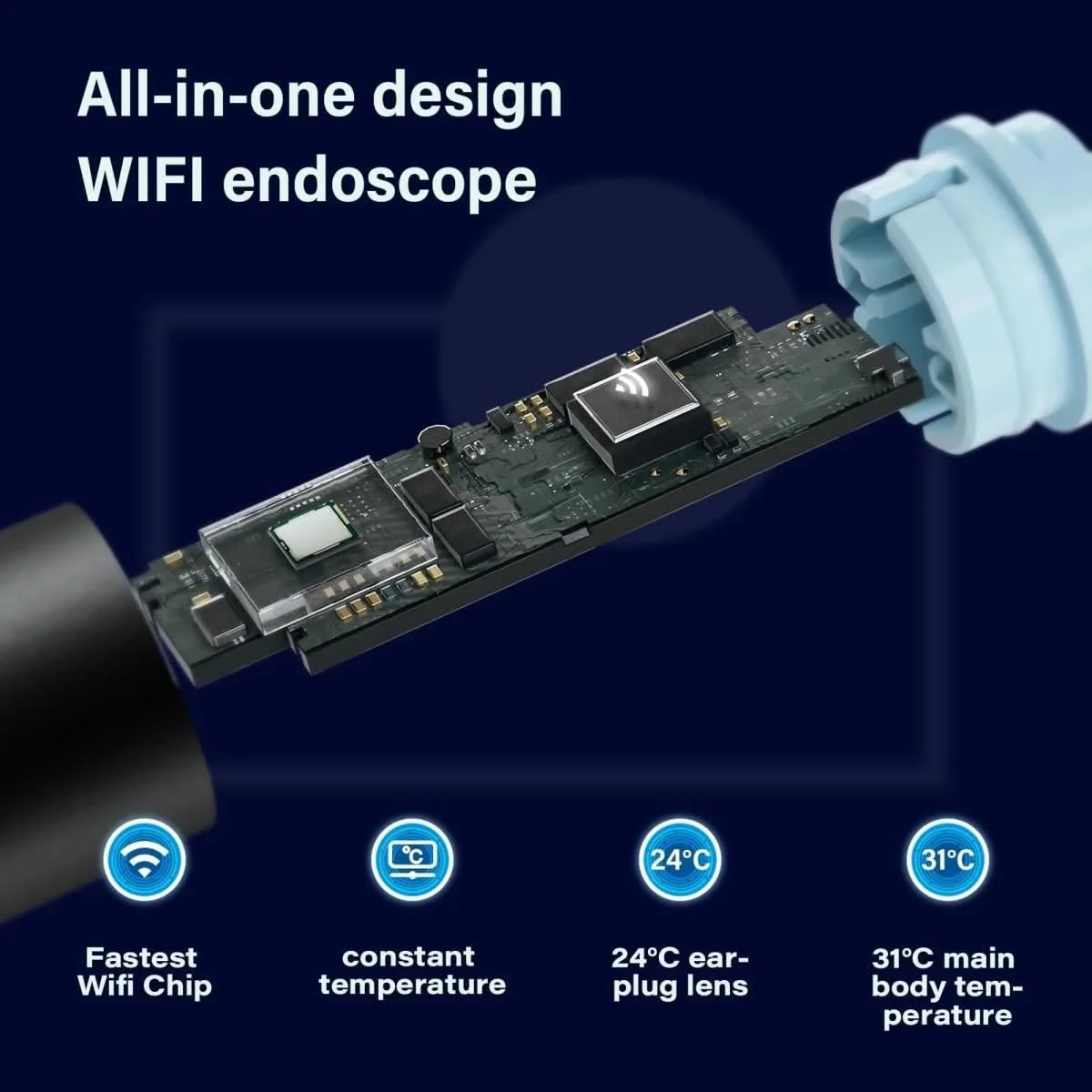 SmartView Mini WiFi Endoscope – 1080P Inspection Camera with 6 LED - Image 8
