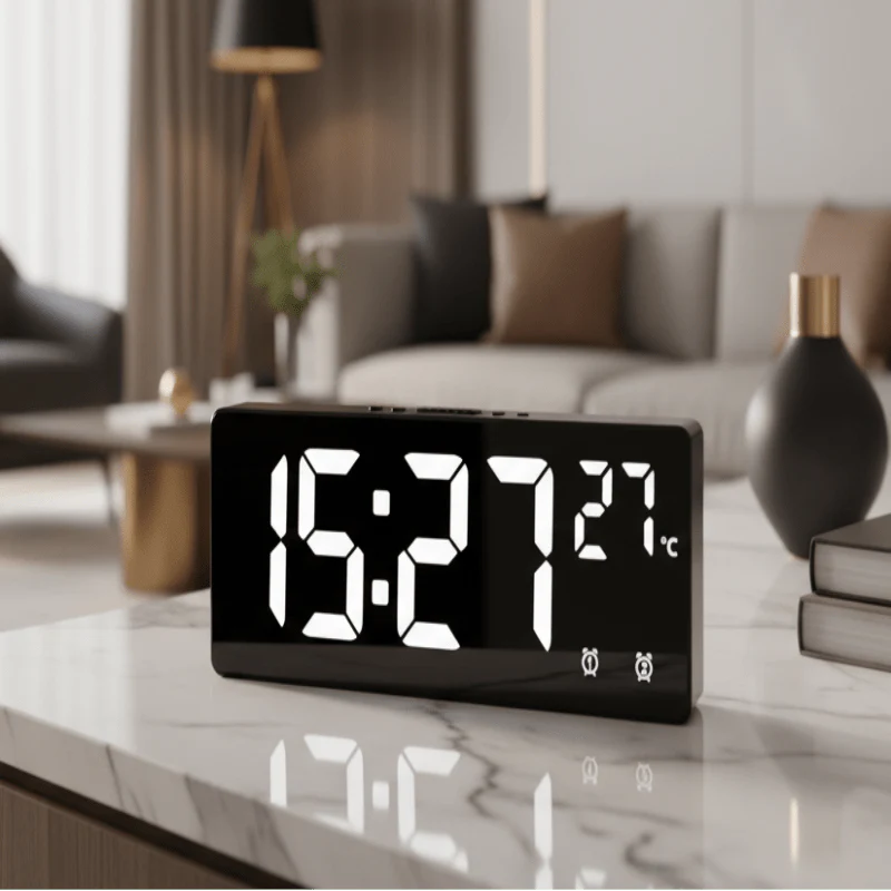 SMARTVOX – Digital alarm clock with voice control & dual alarm