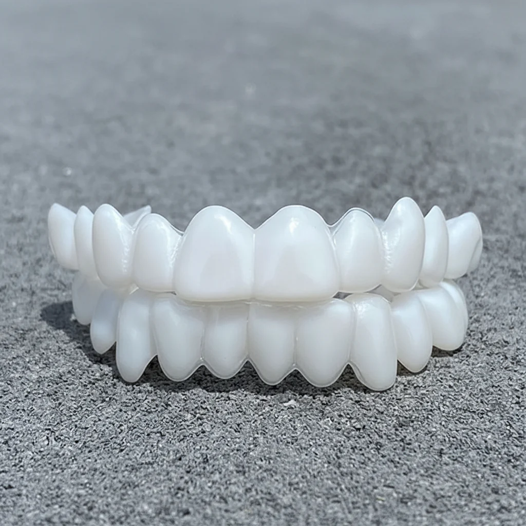 SmileFlex – Dental prosthesis with white dental lenses - Image 2