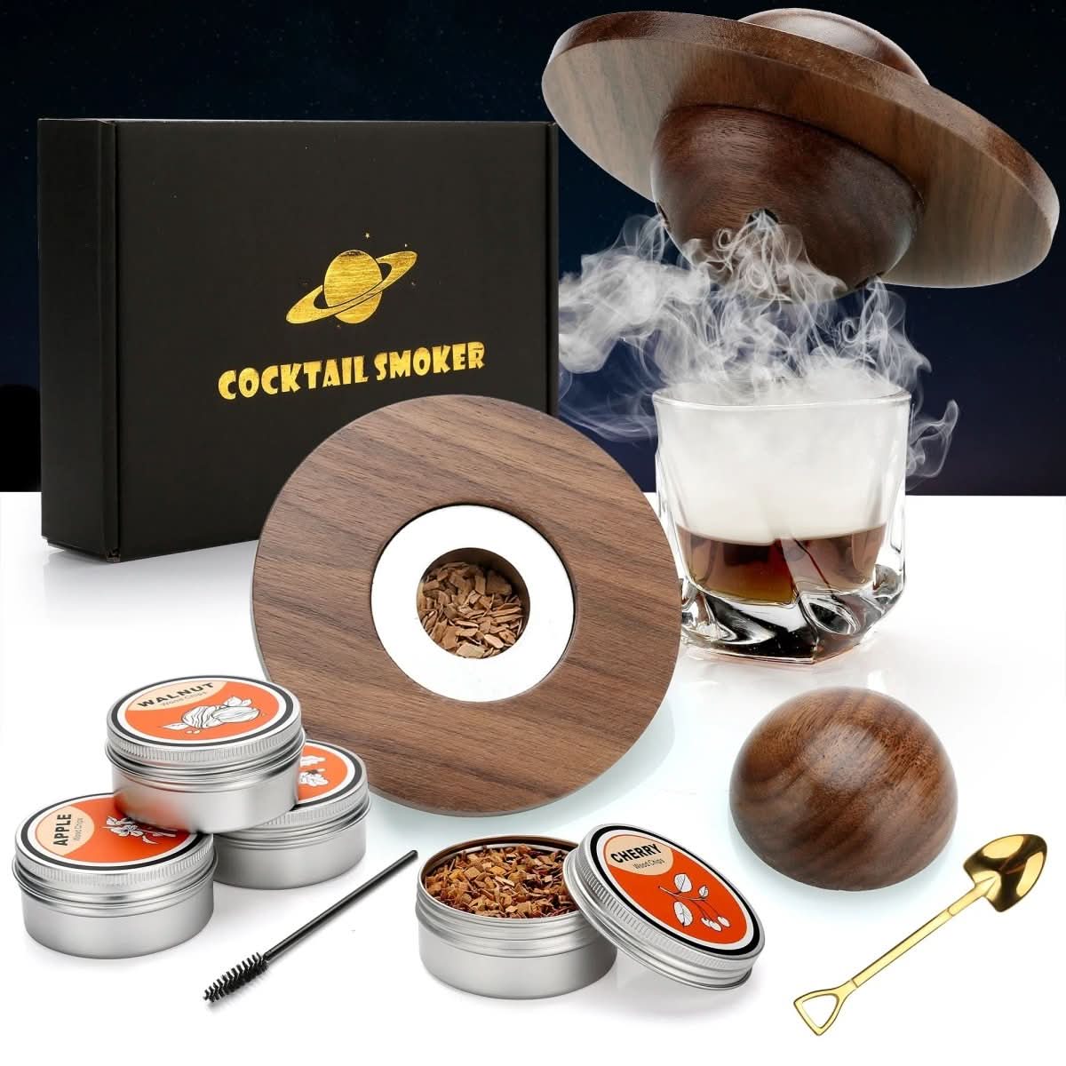 SMOKETAIL KIT – Cocktail Smoker Set for Whiskey & Bourbon Lovers - Image 6