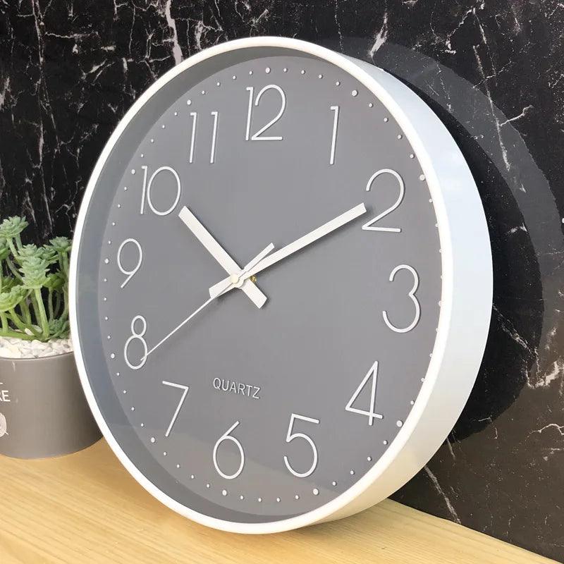 SMOOTHTIME – 12-inch silent, non-ticking wall clock for modern decor - Image 11