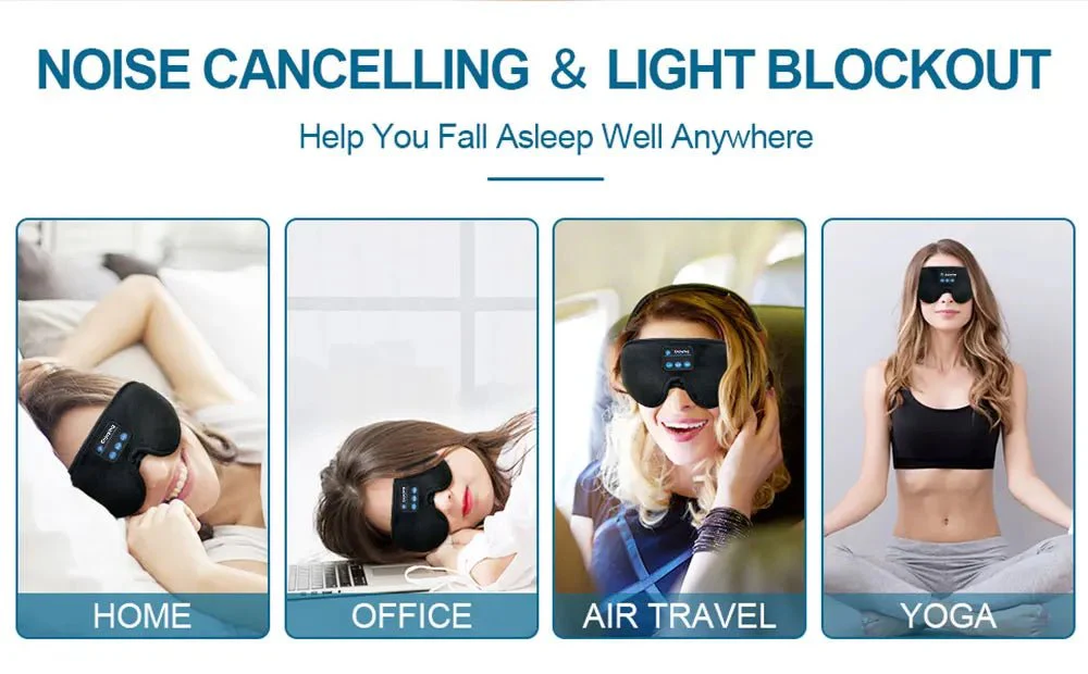 SNOOZEBEAT – Bluetooth Sleep Mask with Music & 3D Comfort Design - Image 13
