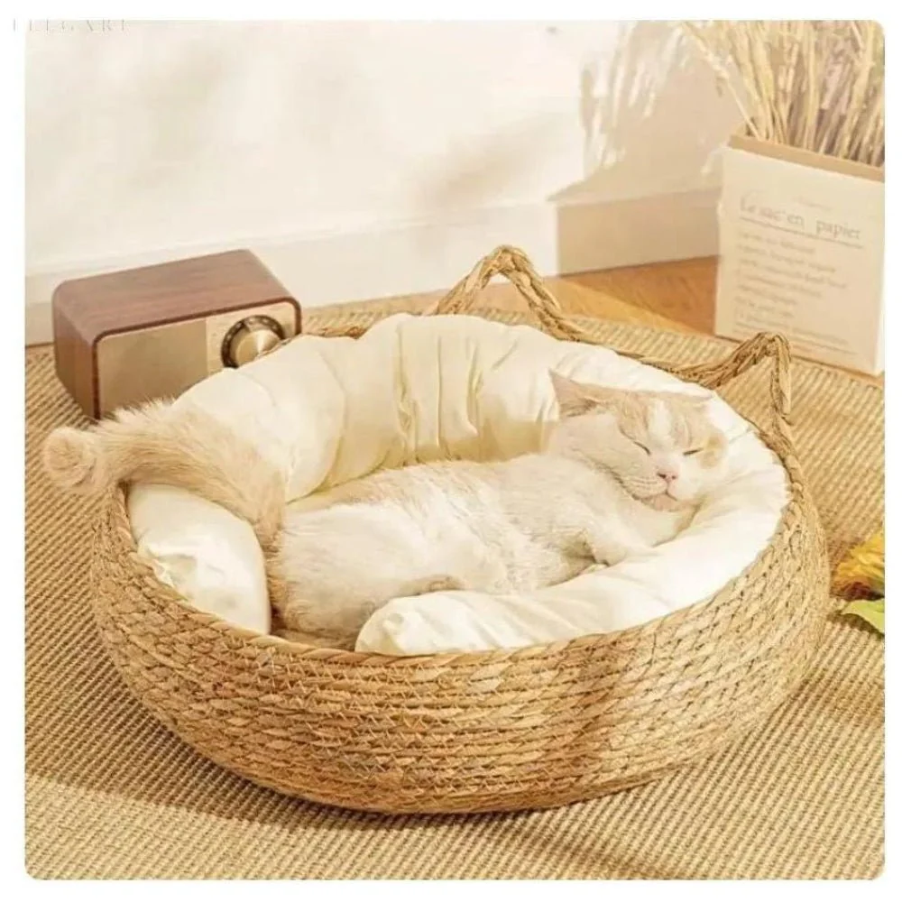 SNOOZIE – Ultra-soft, round cat bed for cozy comfort - Image 2