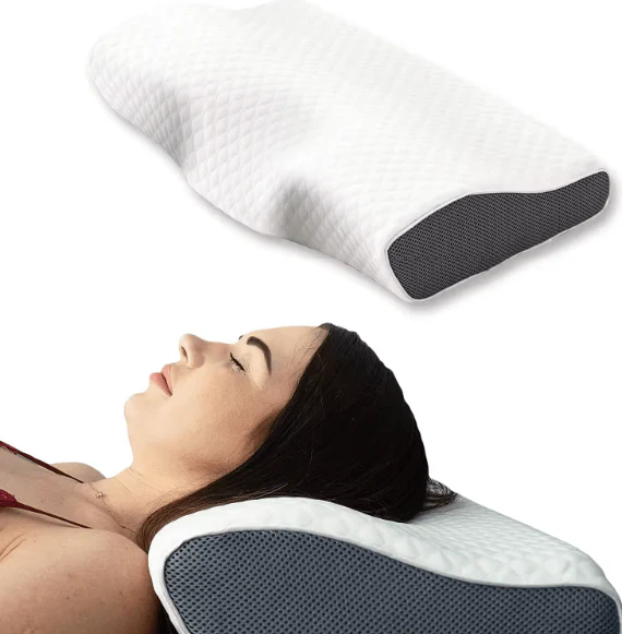SnoreFree anti-snoring pillow - Ergonomic & comfortable for a restful night - Image 4