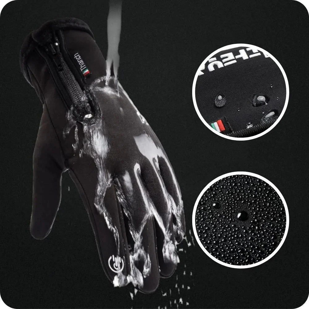 SNOWTOUCH – Waterproof thermal gloves for winter with touchscreen function - Image 4