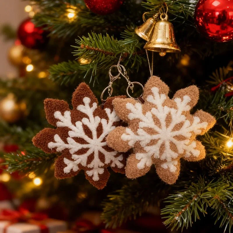 SNOWYCOZY – Soft Winter Snowflake Pillow for Christmas-Inspired Home Decor - Image 7